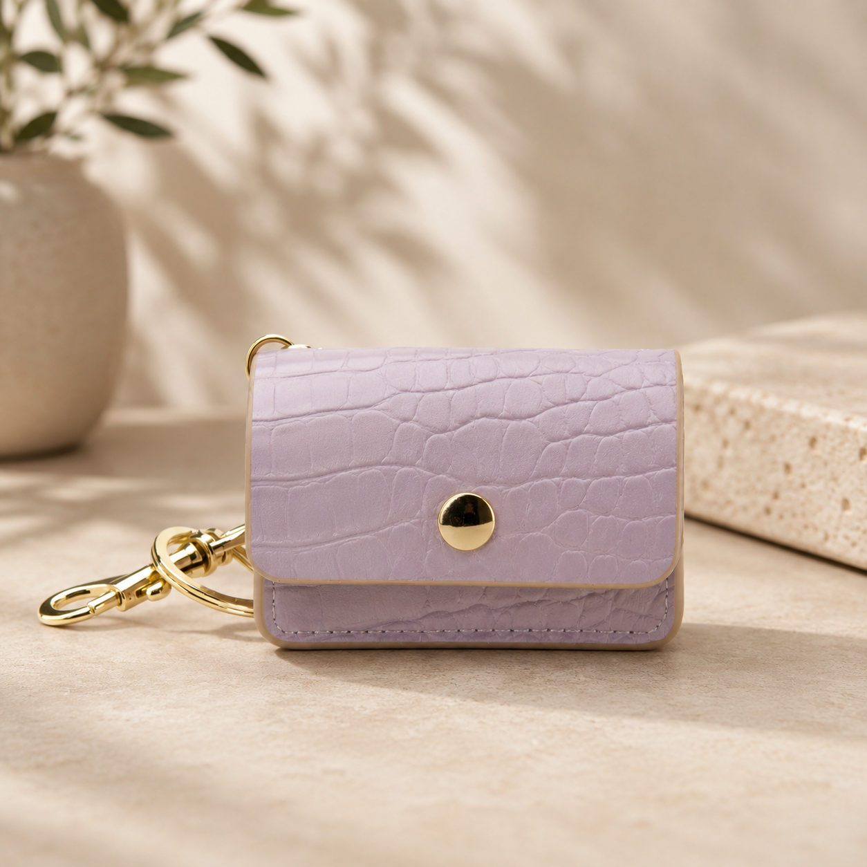Braxton Vegan Leather Waste Bag Holder by Nina Woof