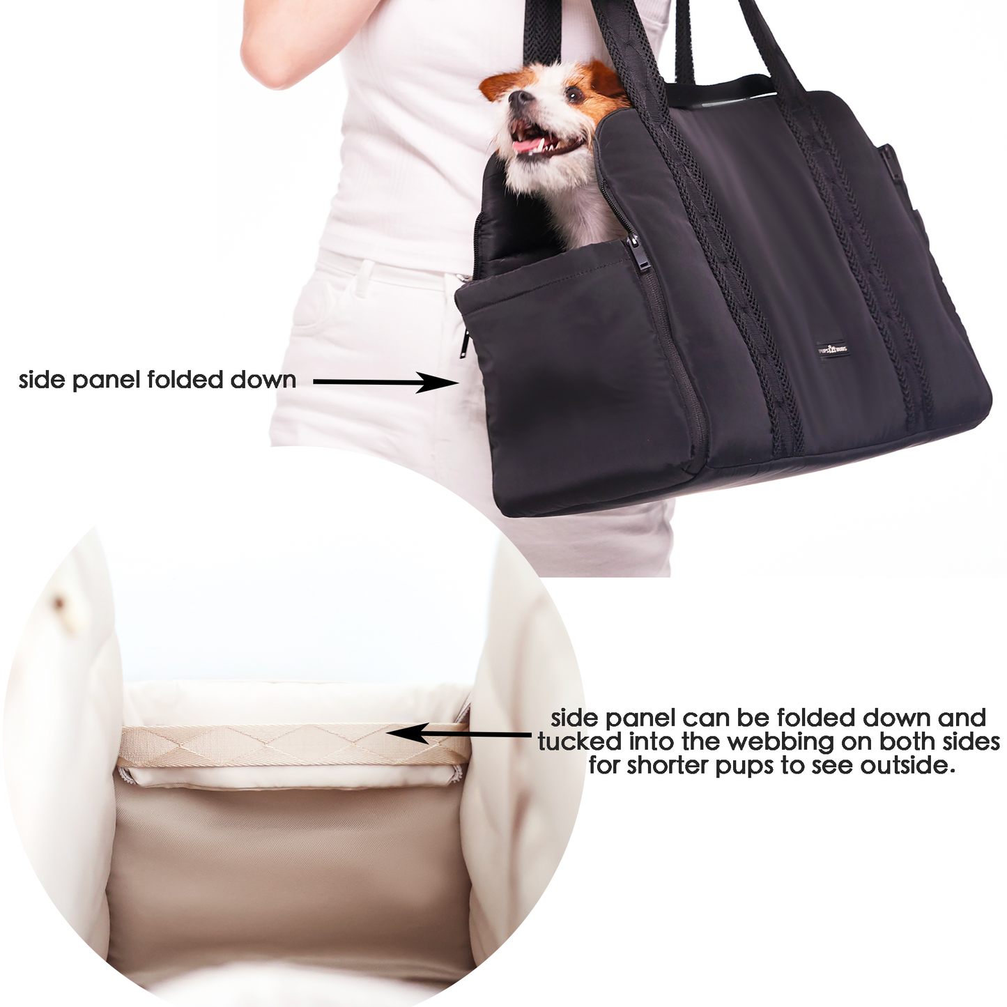 Braxton Everyday Convertible Carrier by Pups & Bubs