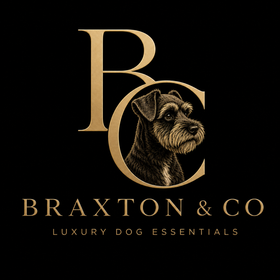 BRAXTON & CO logo with Braxton schnauzer illustration