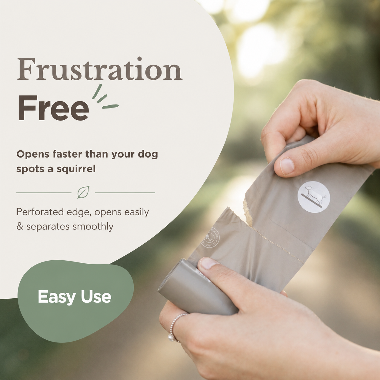 Braxton Biodegradable Waste Bags by Nina Woof