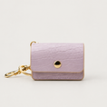 Load image into Gallery viewer, Waste Bag Holder lilac view on a pale warm-gray background
